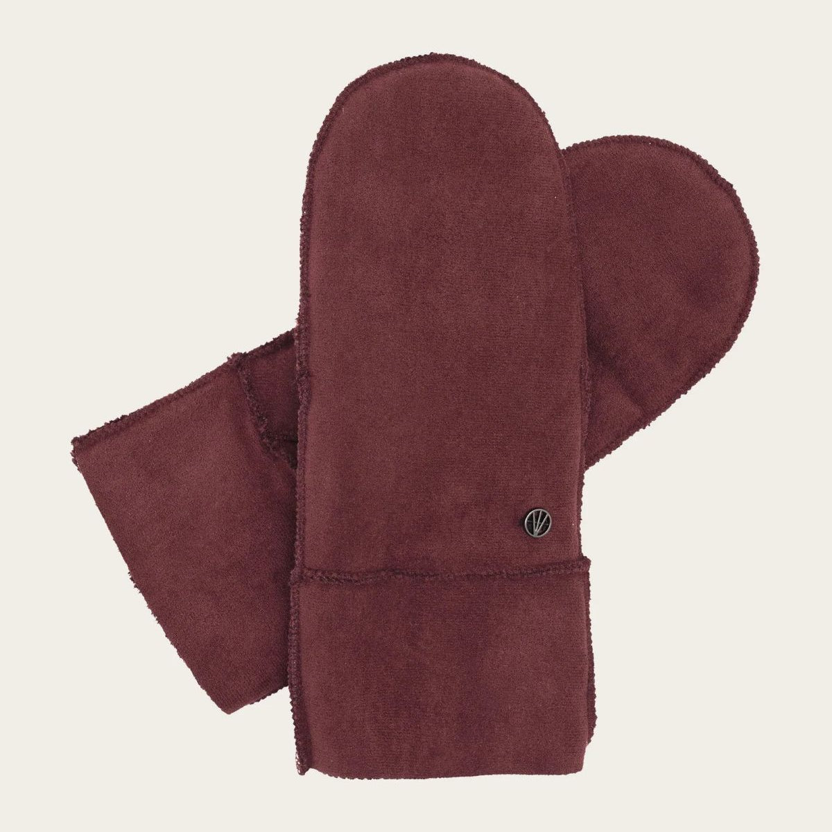 Faux Suede Mittens