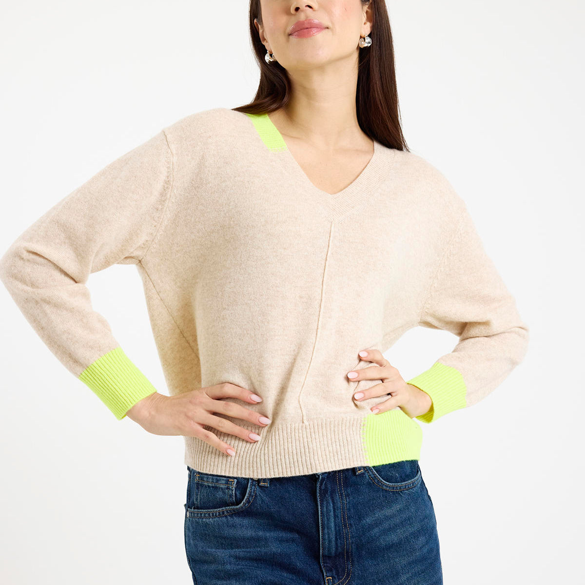 Colour Pop Maria V Top