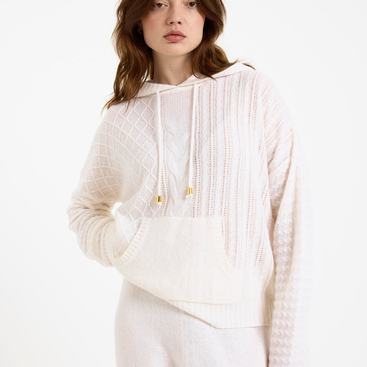 Luxe Cable Hoodie