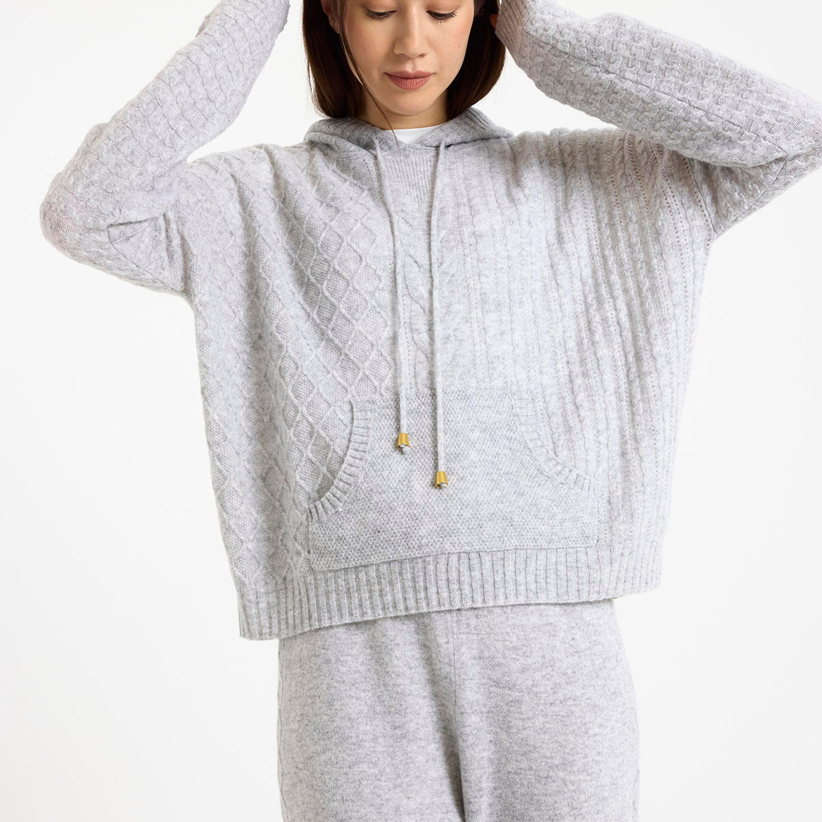 Luxe Cable Hoodie