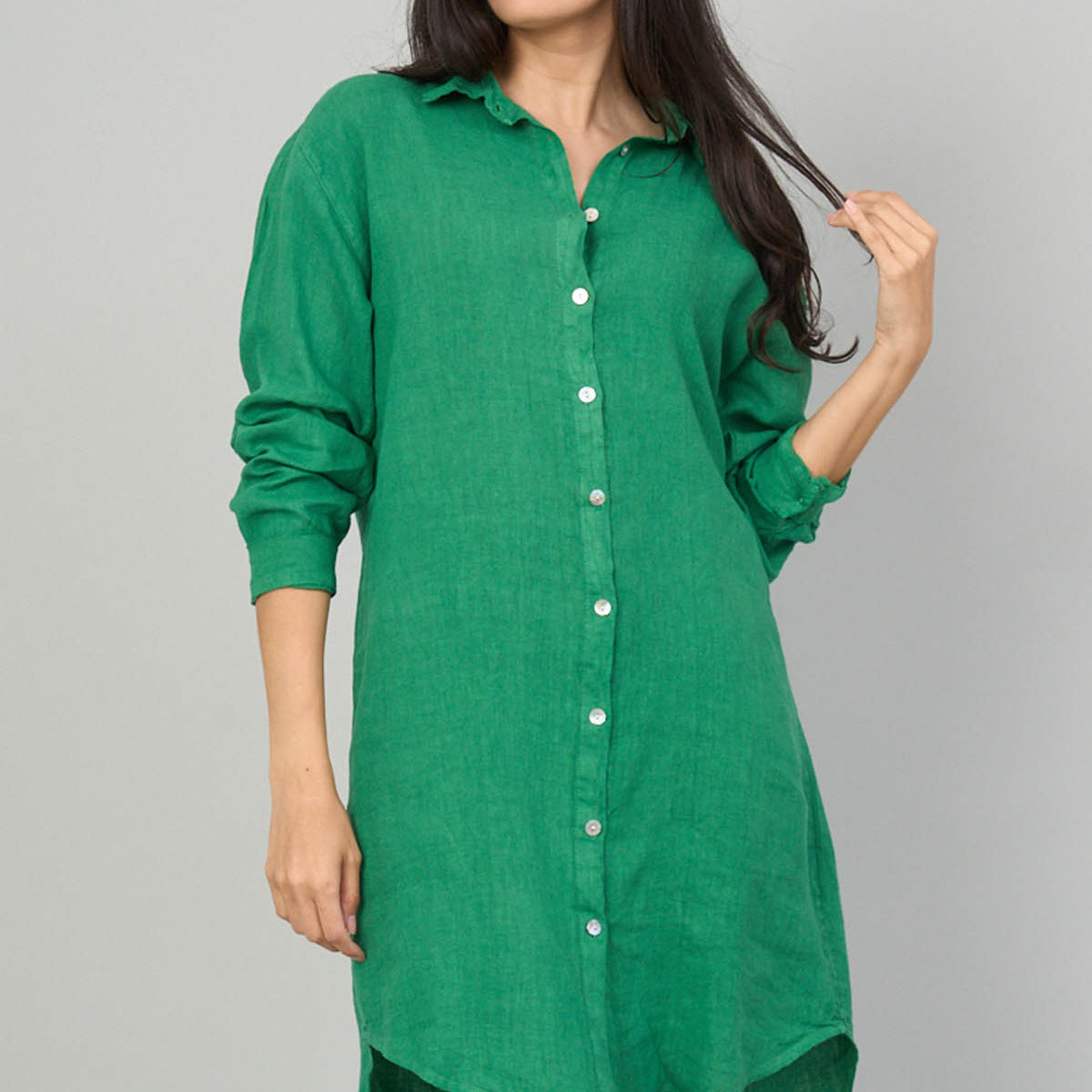 Elise Button Up Dress