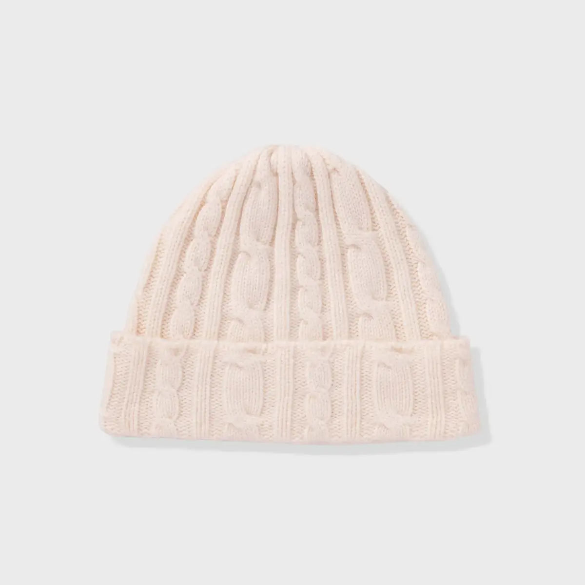 Cashmere Cable Beanie