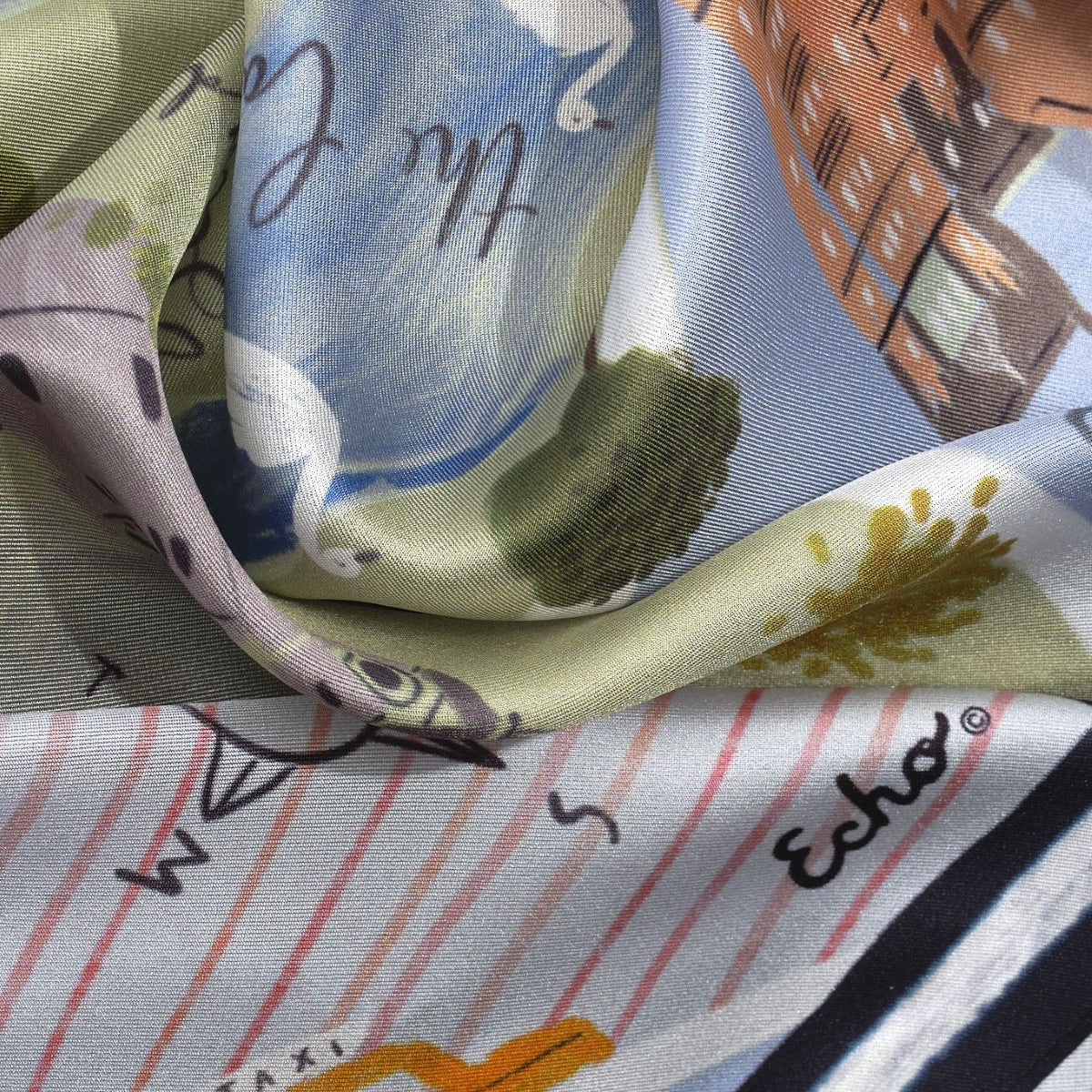 Central Park Silk Bandana