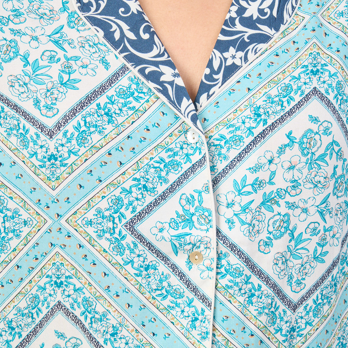 Paisley & Tile PJ Set