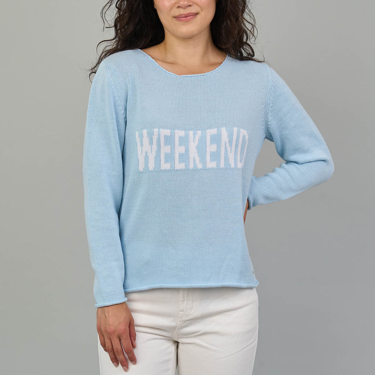 Crew Neck Weekend Sweater