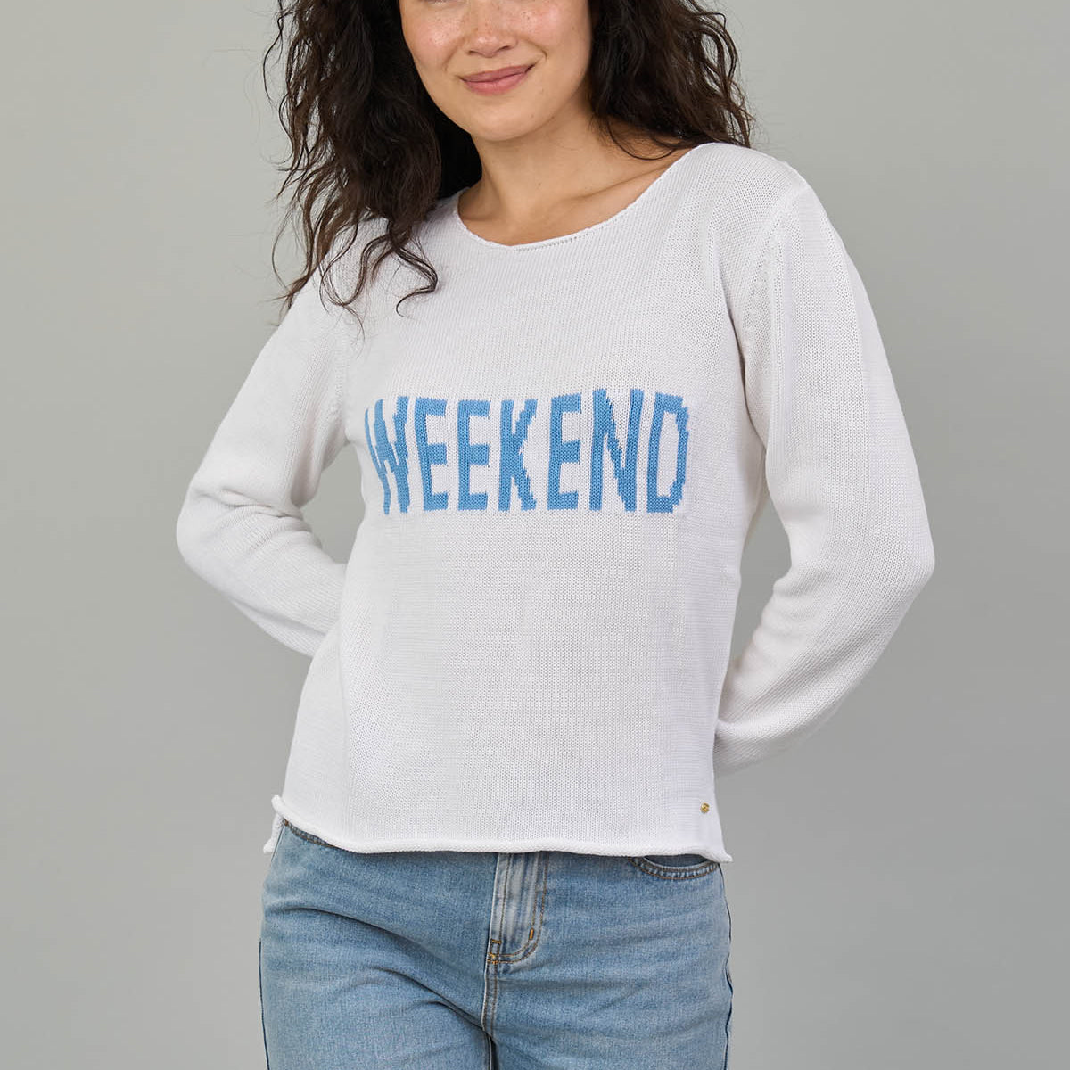 Crew Neck Weekend Sweater