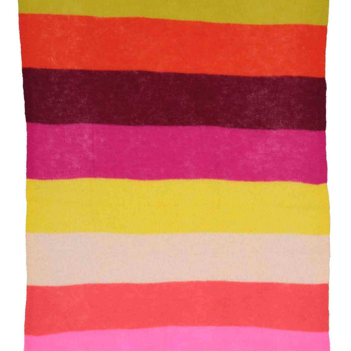 Knit Multi Stripe Scarf