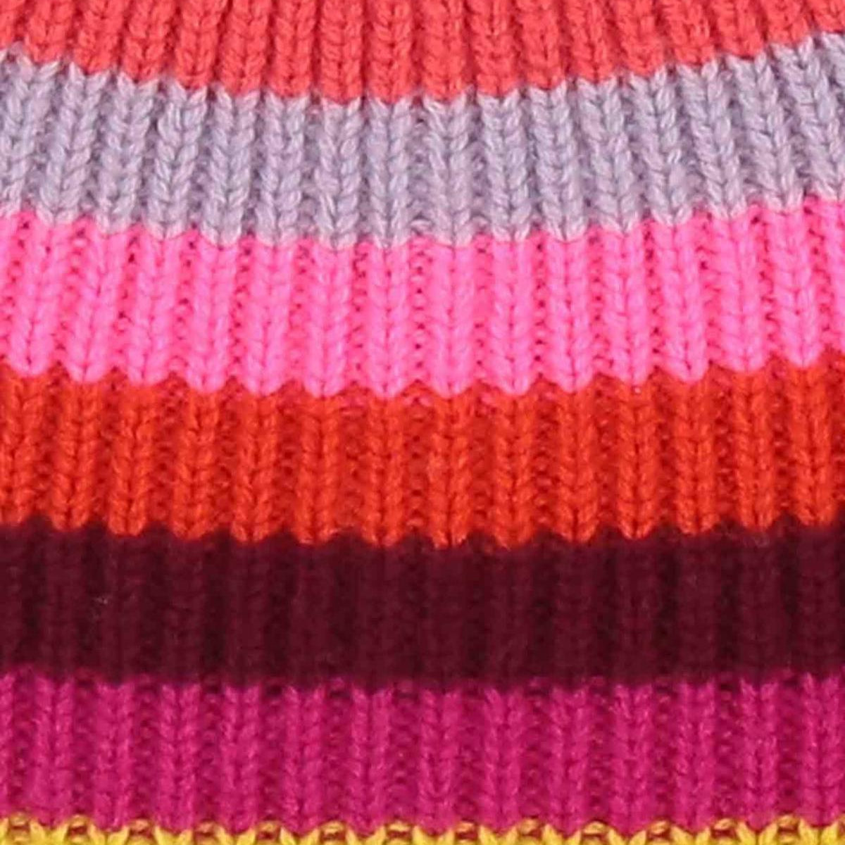 Knit Multi Stripe Beanie