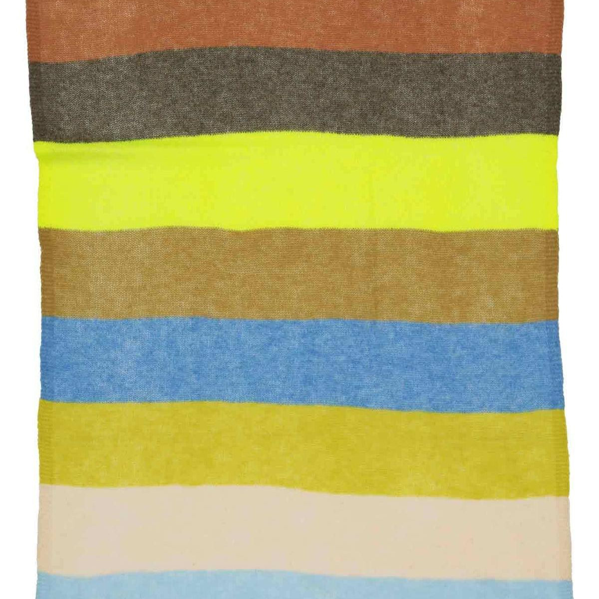 Knit Multi Stripe Scarf