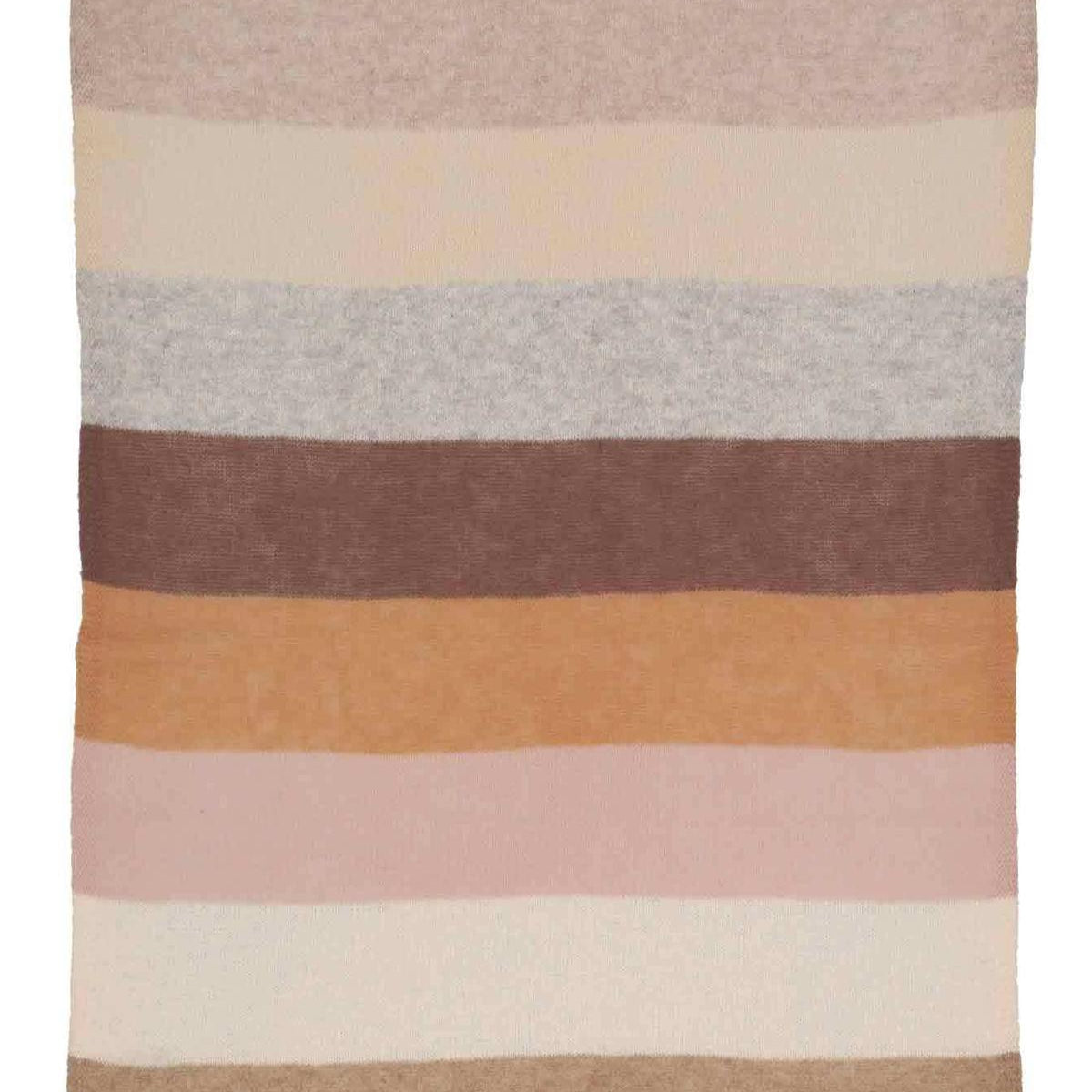 Knit Multi Stripe Scarf