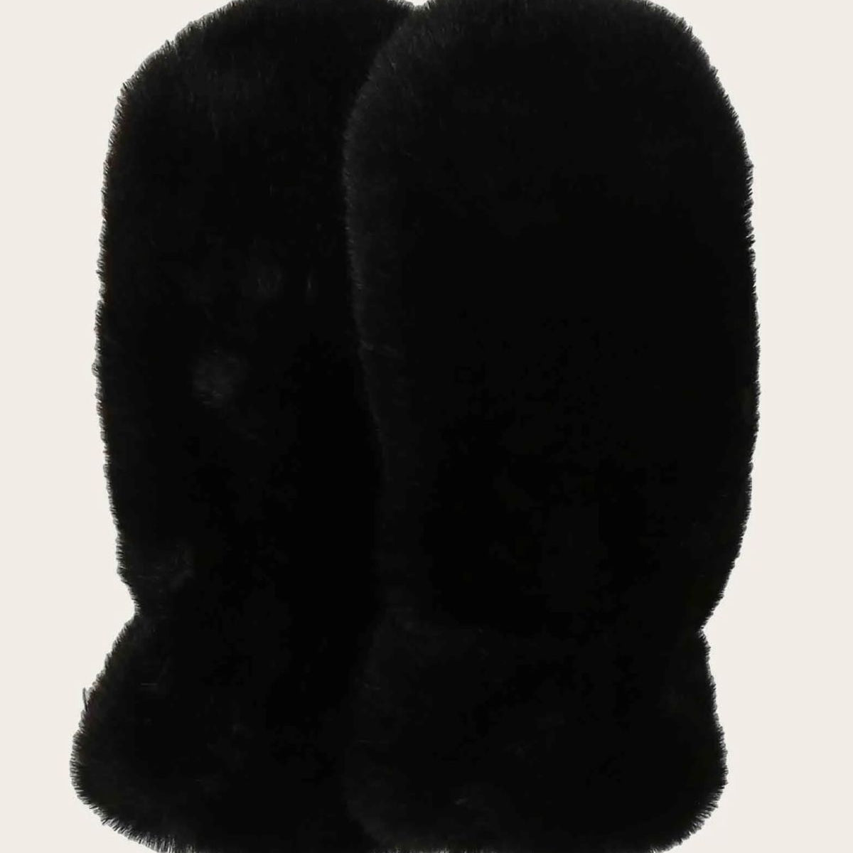 Faux Fur Mittens