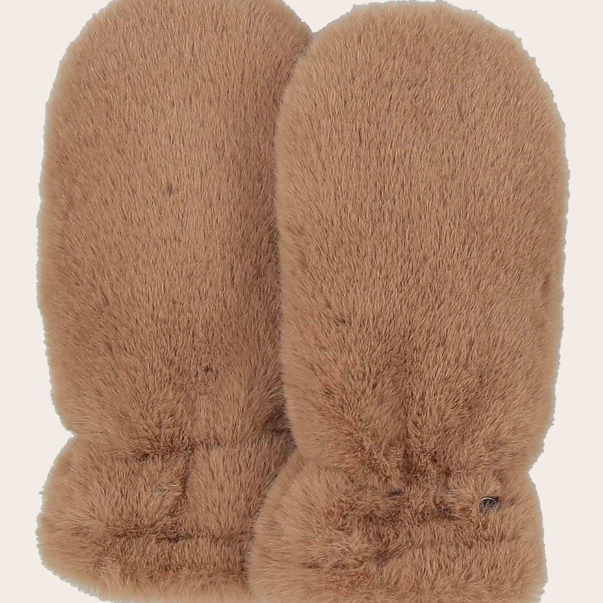 Faux Fur Mittens