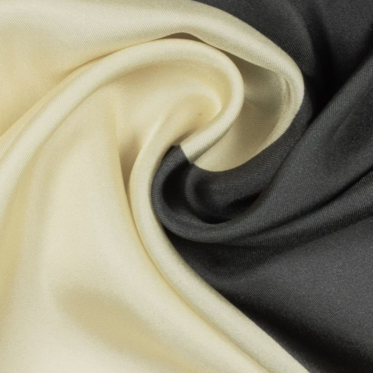Half & Half Oversized Silk Square