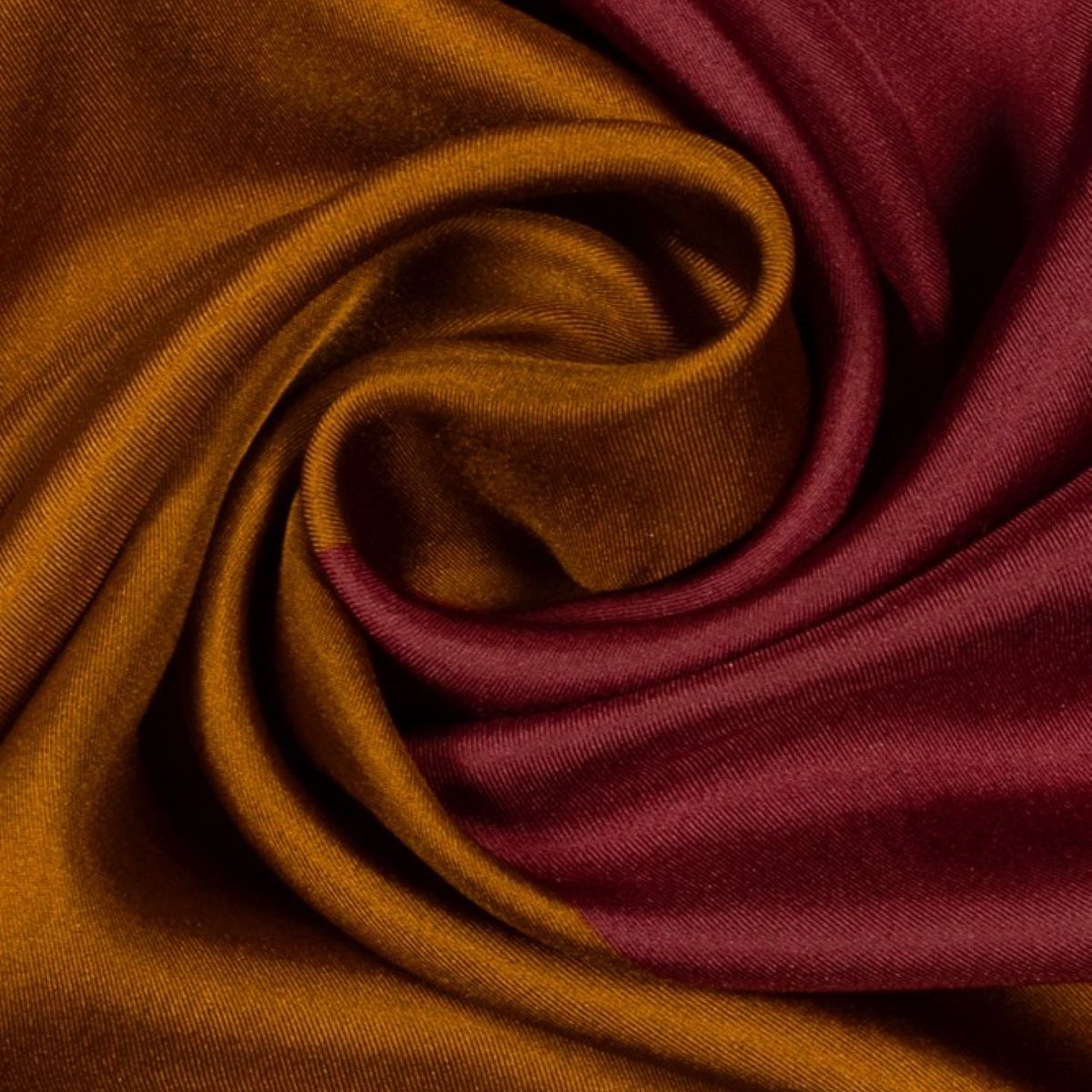 Half & Half Oversized Silk Square