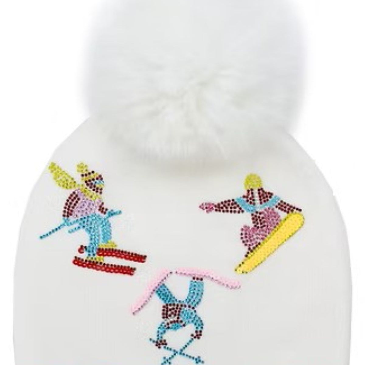 Ski Hat w/Pom