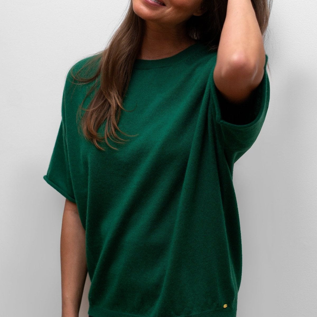 Boxy Cashmere Tee