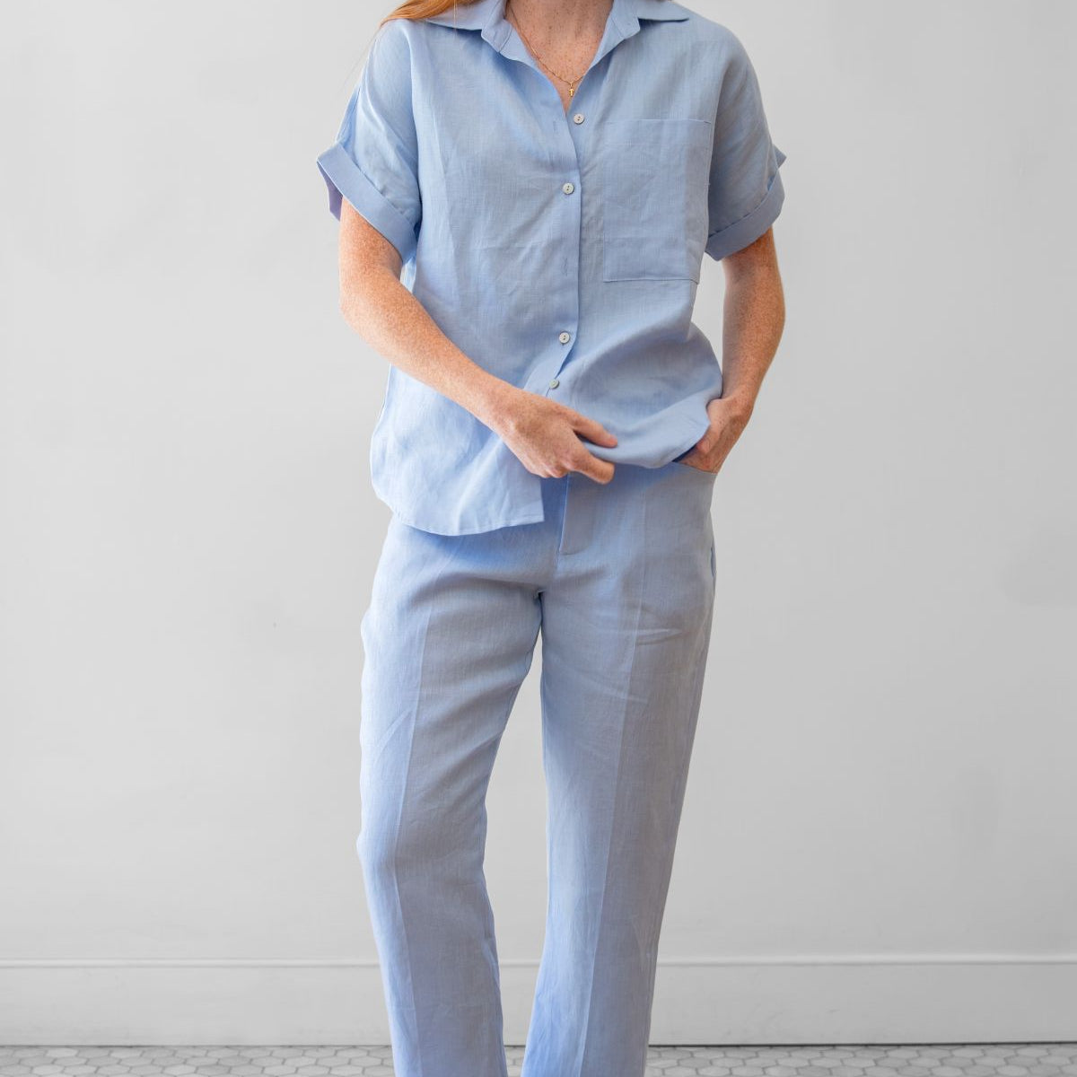 Linen Classic Ankle Pant