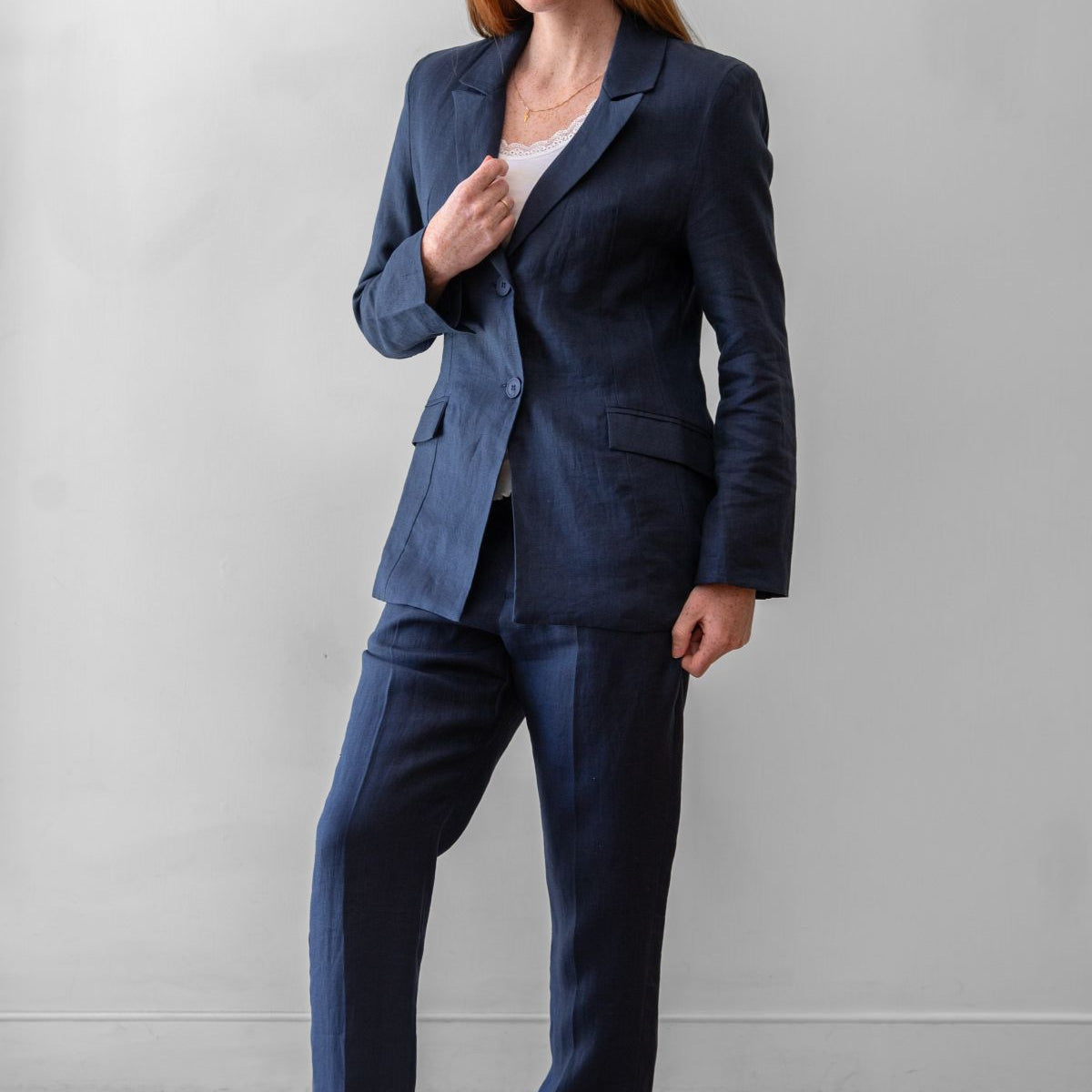 Linen Classic Ankle Pant