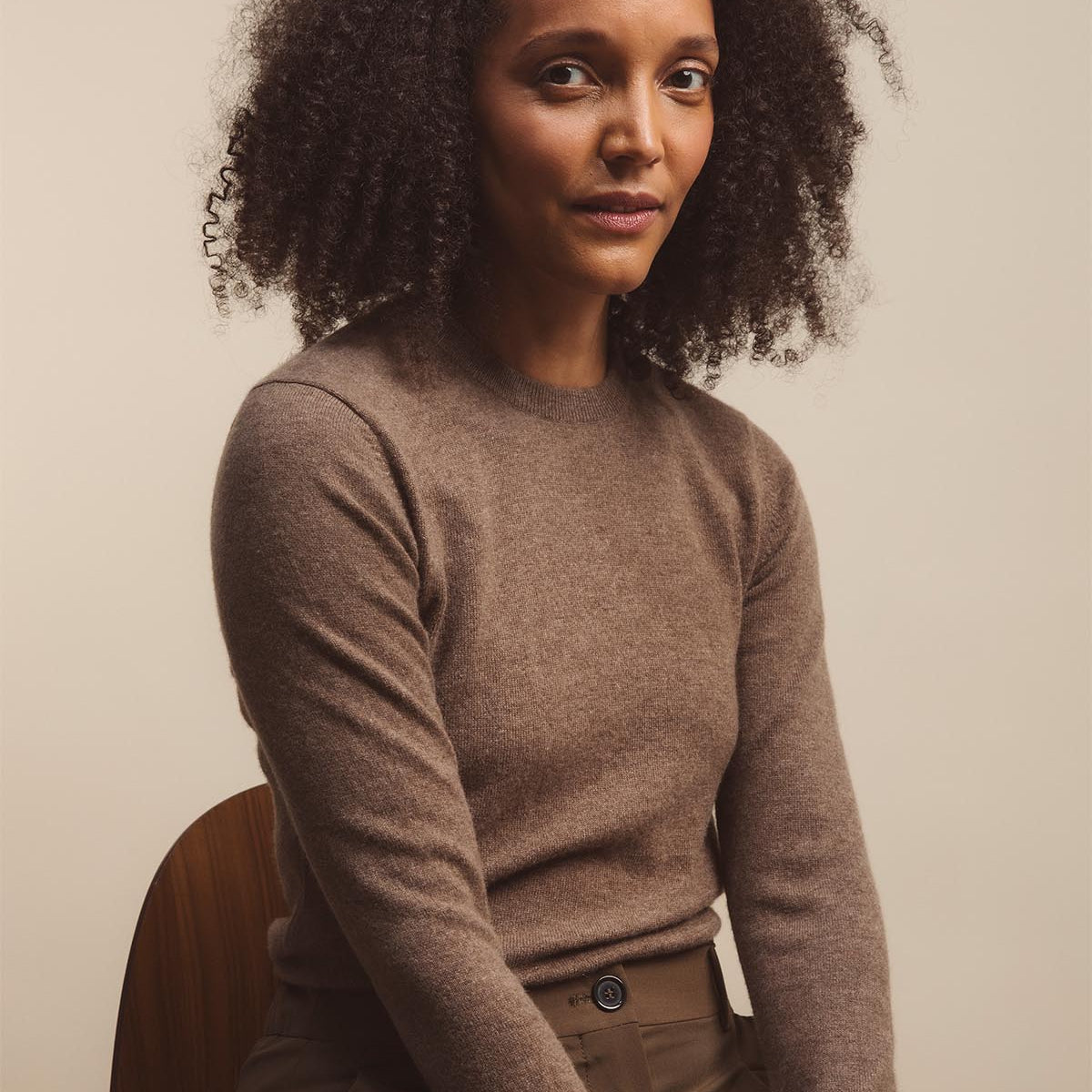 Cashmere Crew Neck Sweater