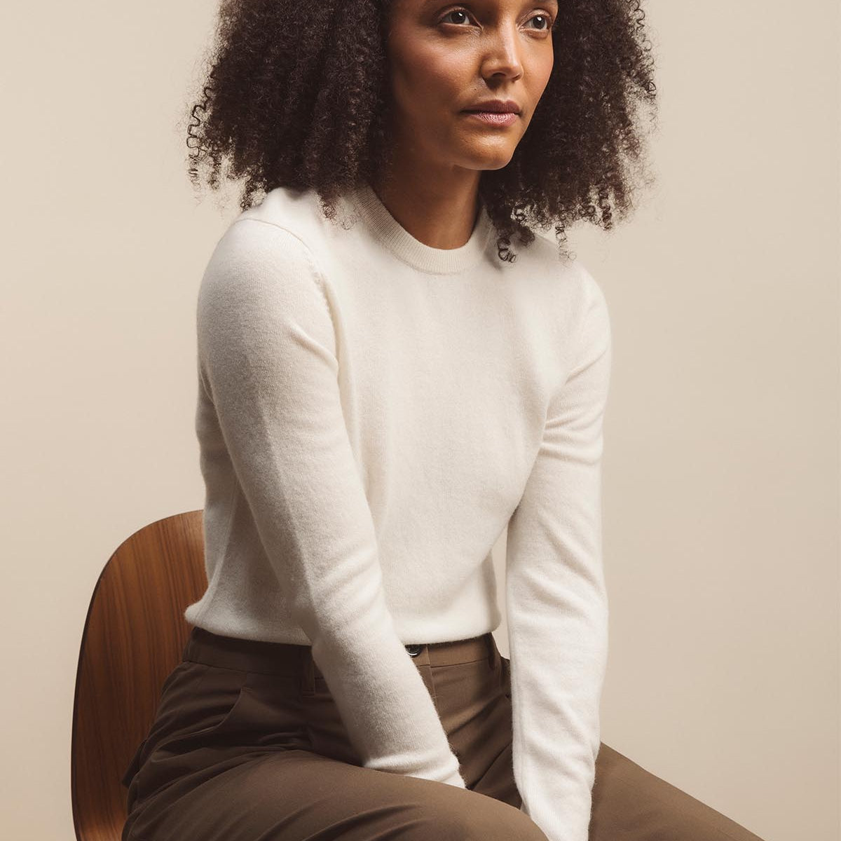 Cashmere Crew Neck Sweater