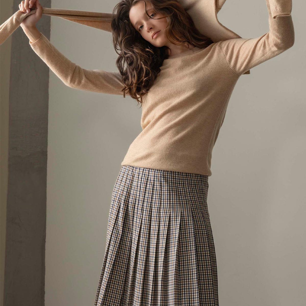 Cashmere Crew Neck Sweater