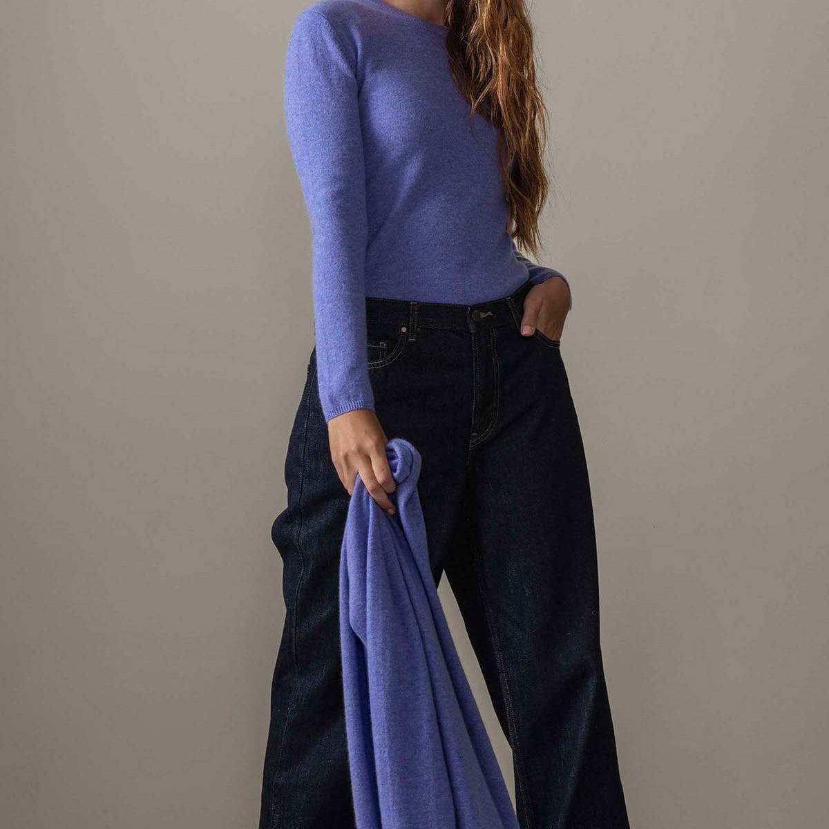 Cashmere Crew Neck Sweater