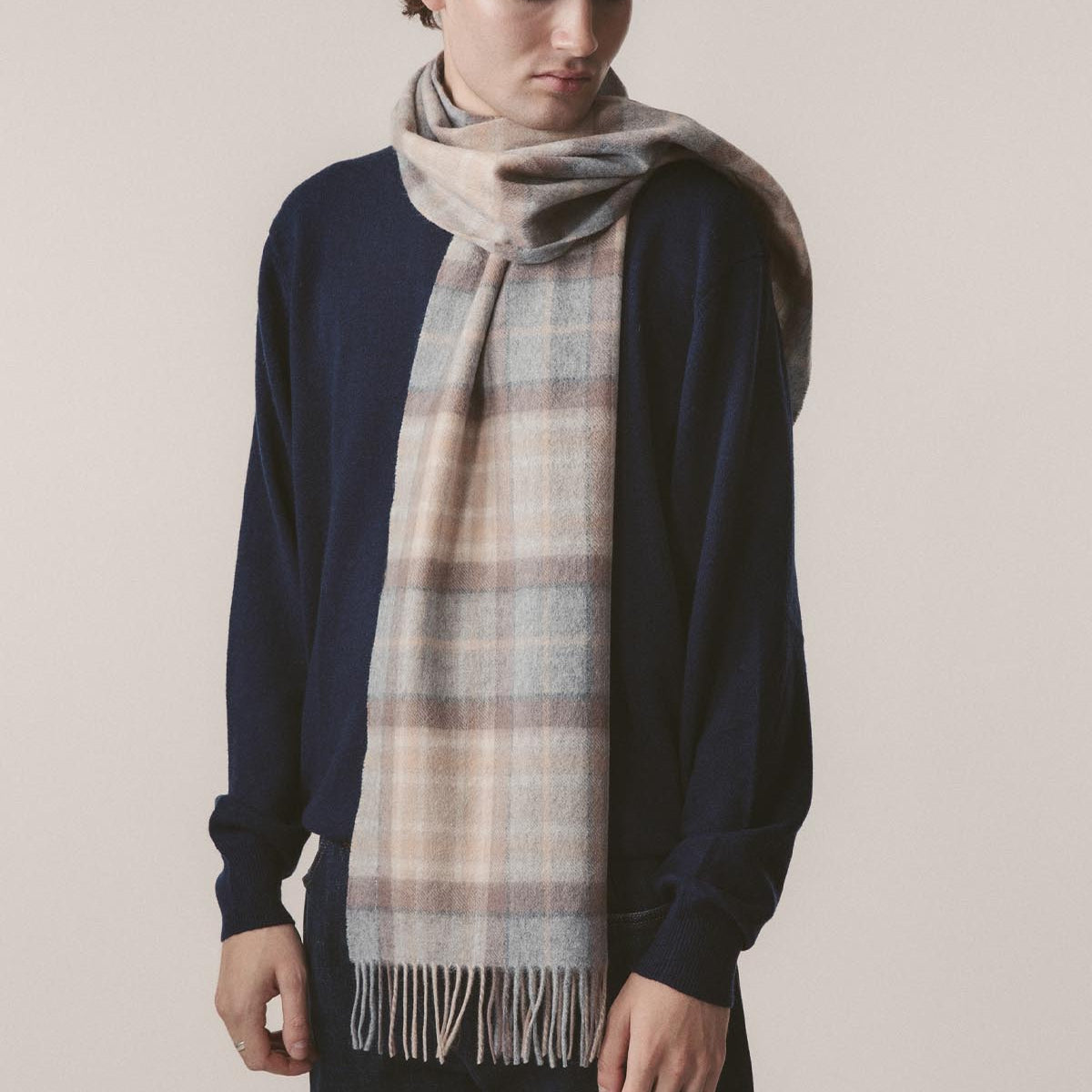 Cashmere Wide Scarf
