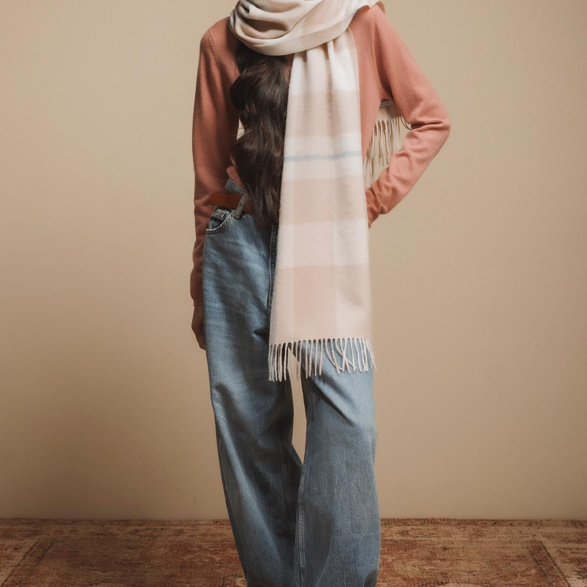 Cashmere Wide Scarf