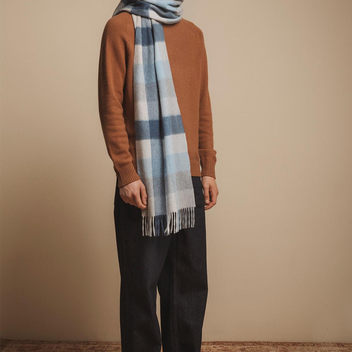 Cashmere Wide Scarf