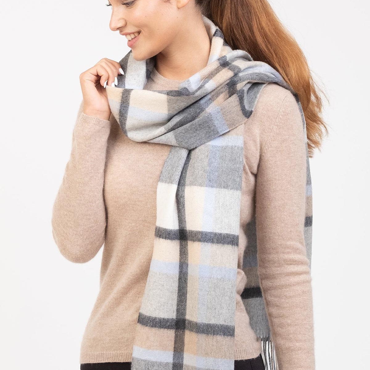 Cashmere Wide Scarf