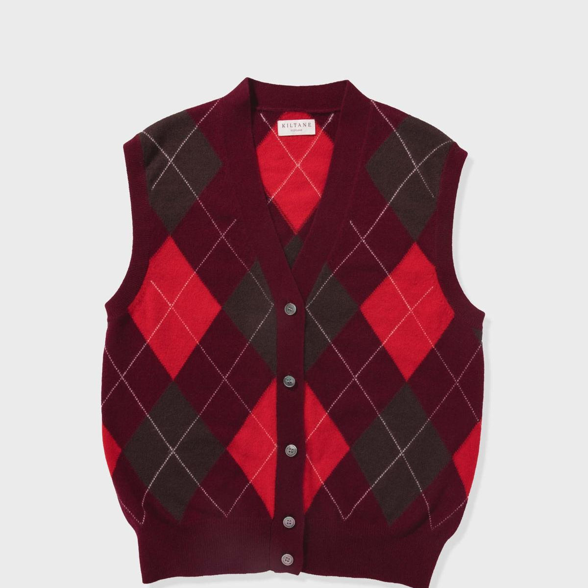 Argyle Cashmere Vest
