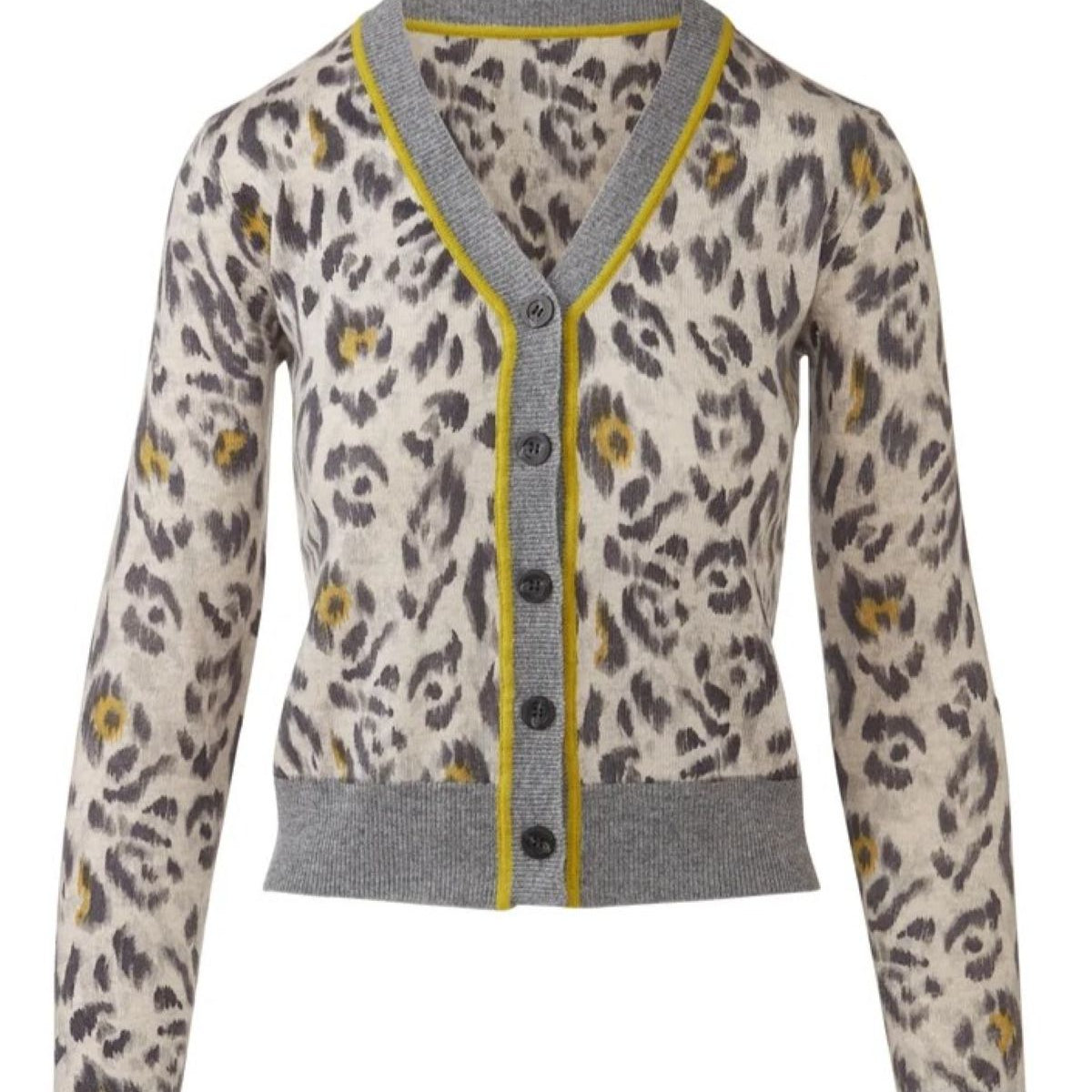 Animal Print Cardigan