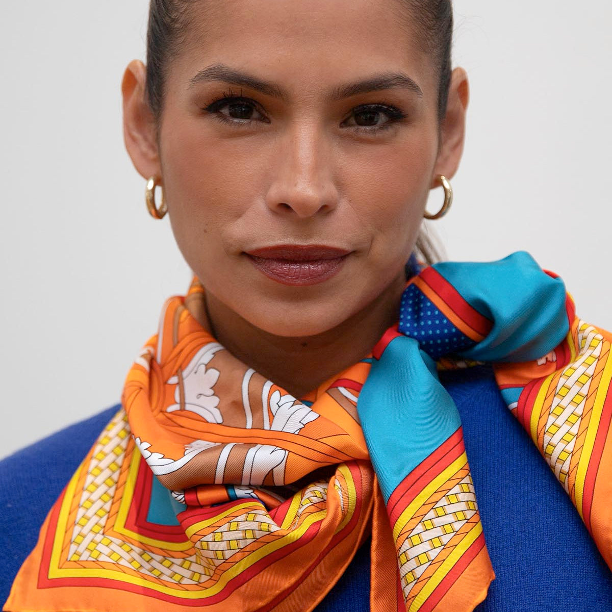 Printed Silk Scarf