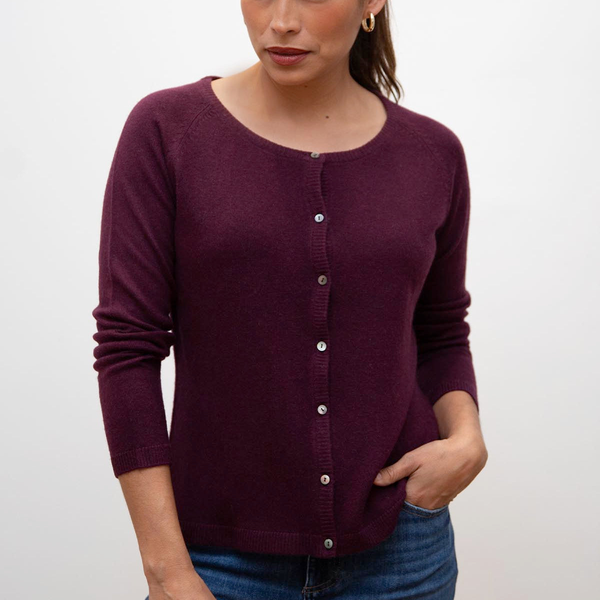 Maggie Cashmere Cardigan