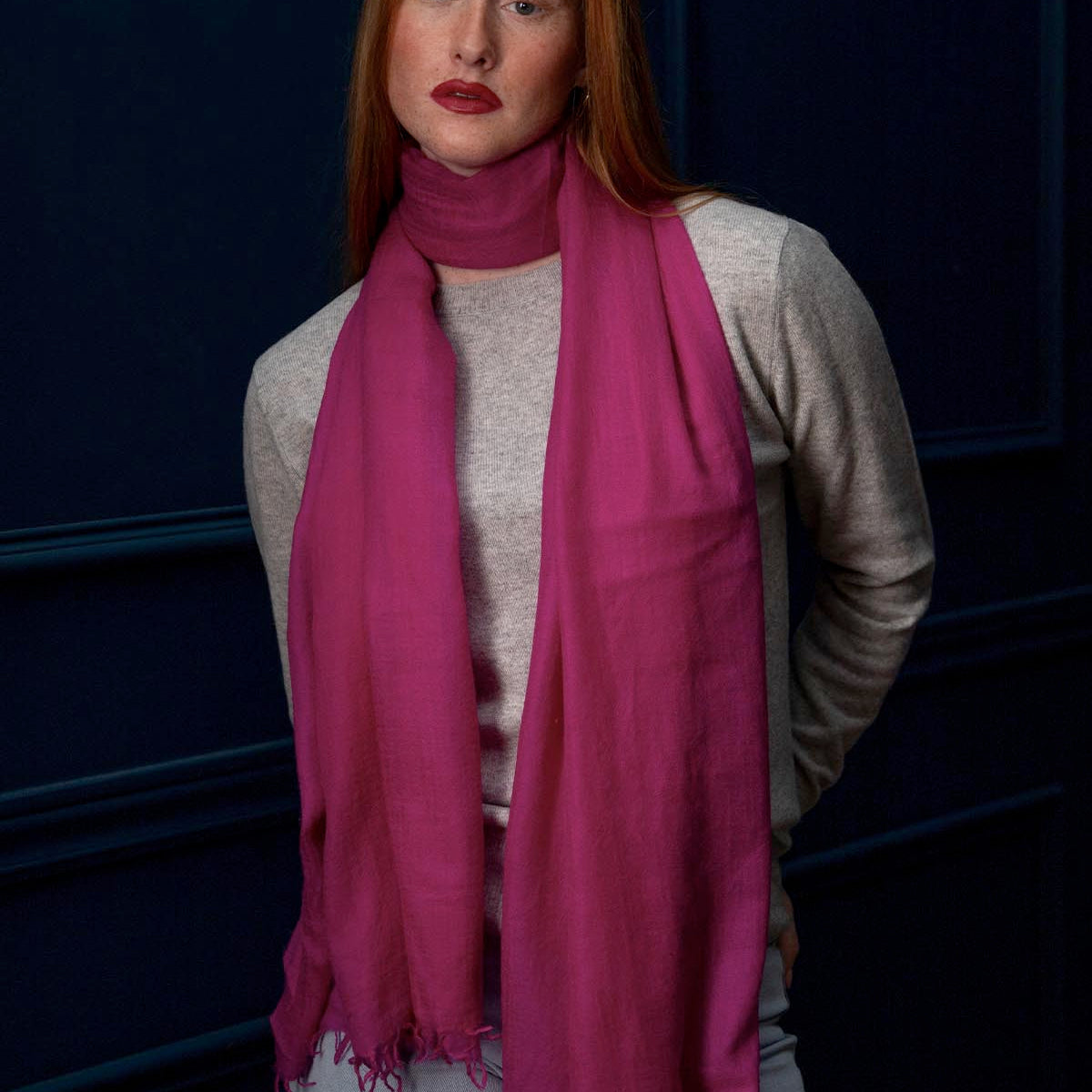 Poppy Woven Scarf