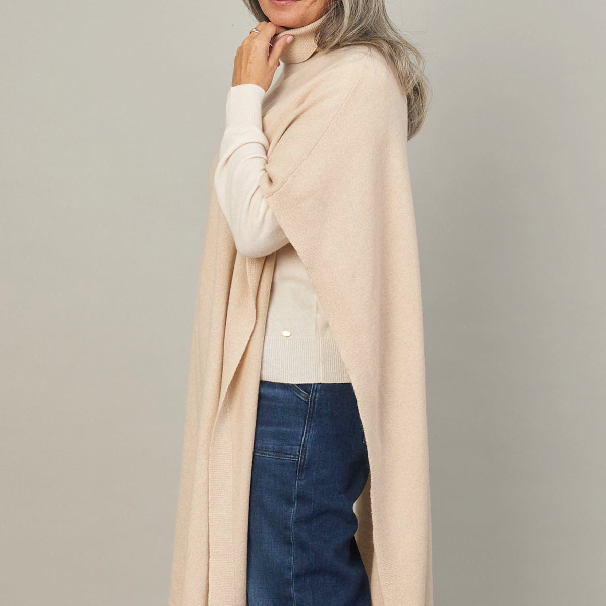 Sasha Turtleneck Cape