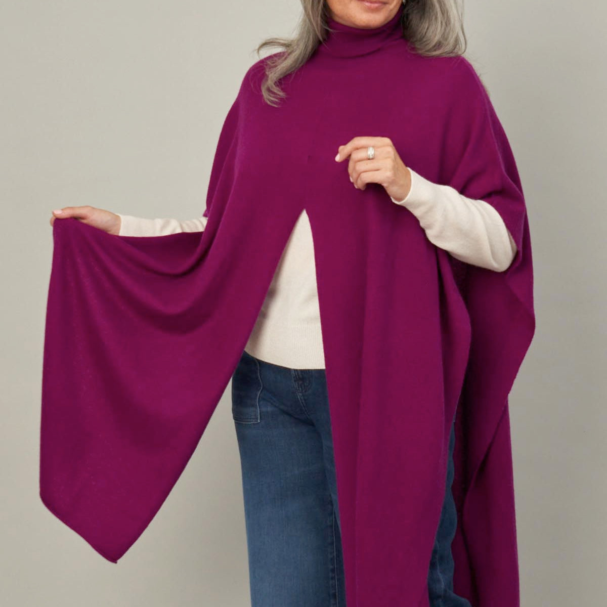 Sasha Turtleneck Cape