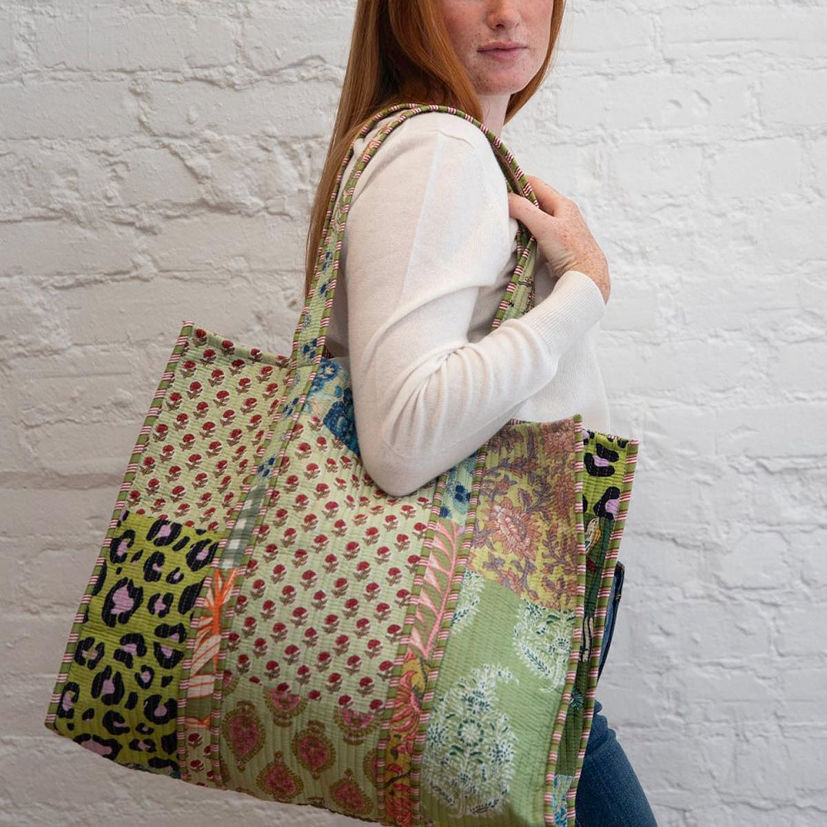Quilted Tote Bag