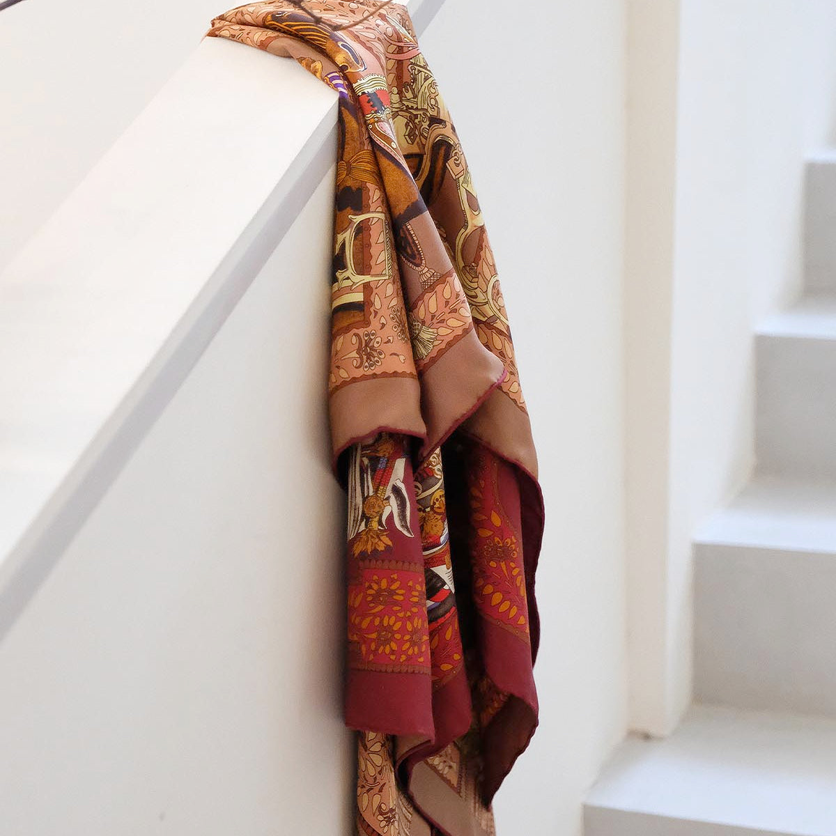 Double-Sided Silk Scarf