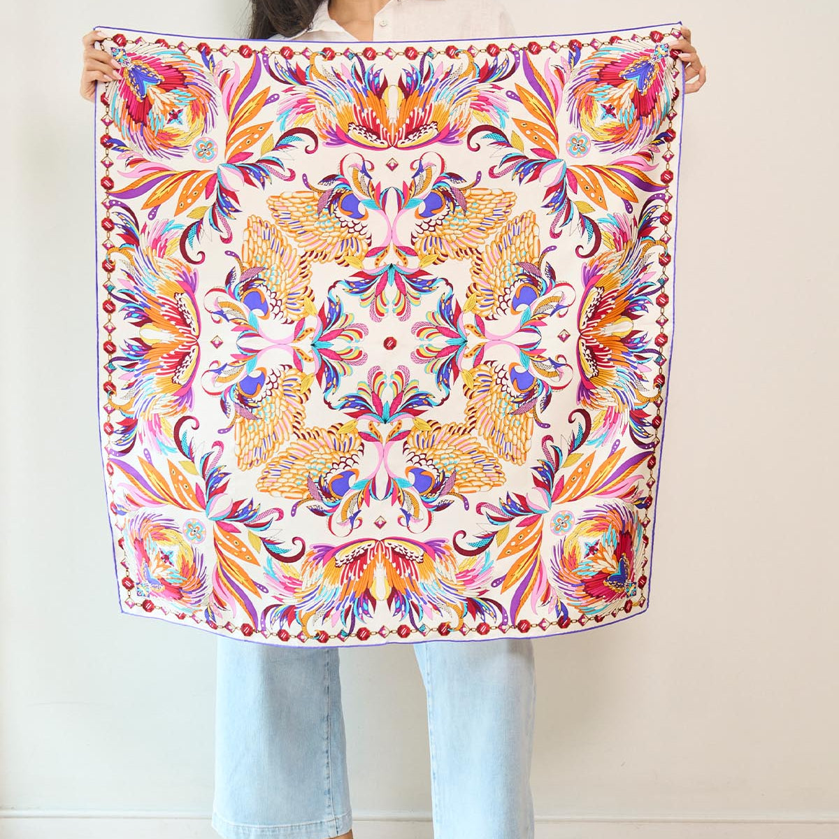 Printed Silk Scarf