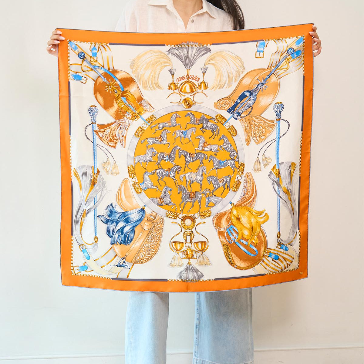 Printed Silk Scarf