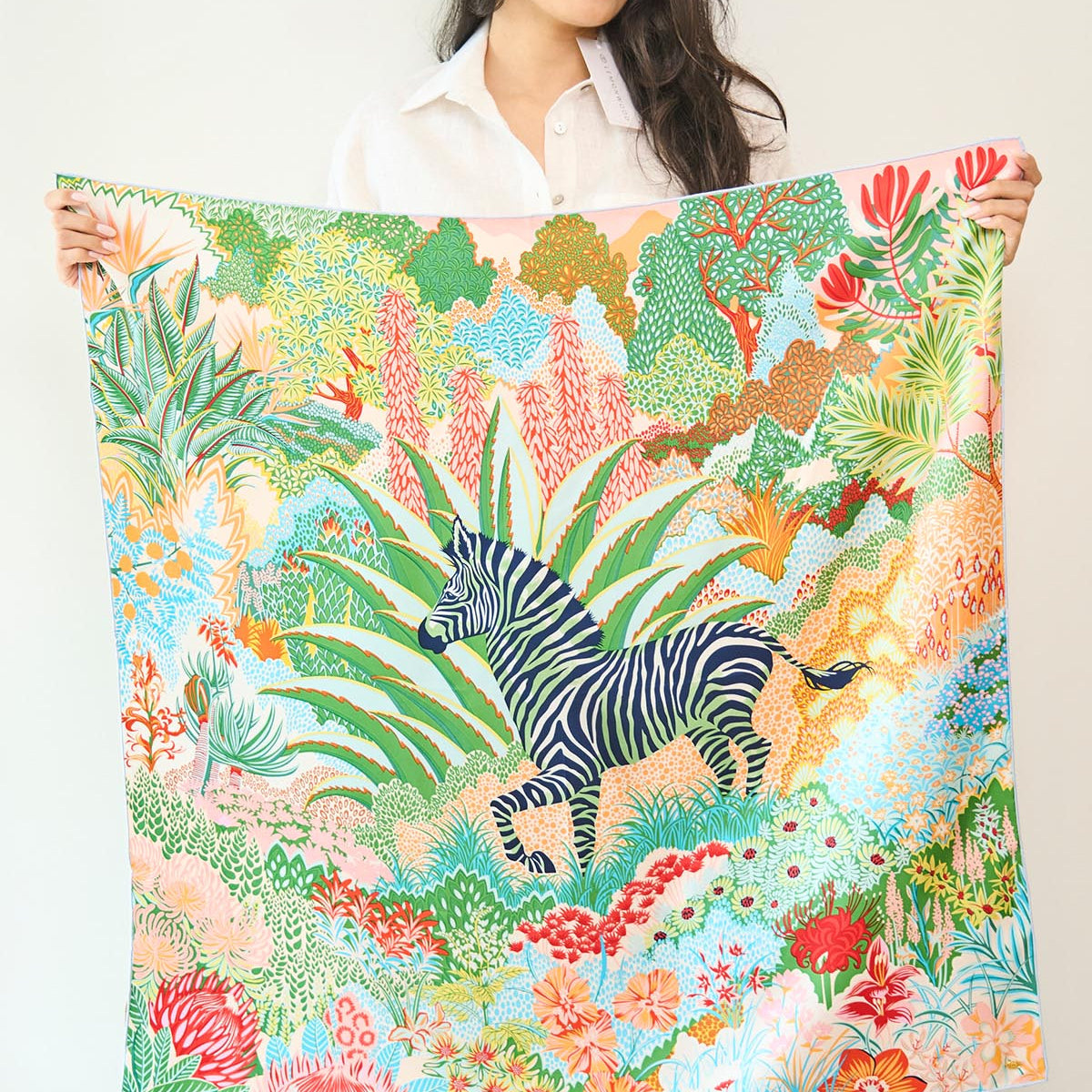 Printed Silk Scarf