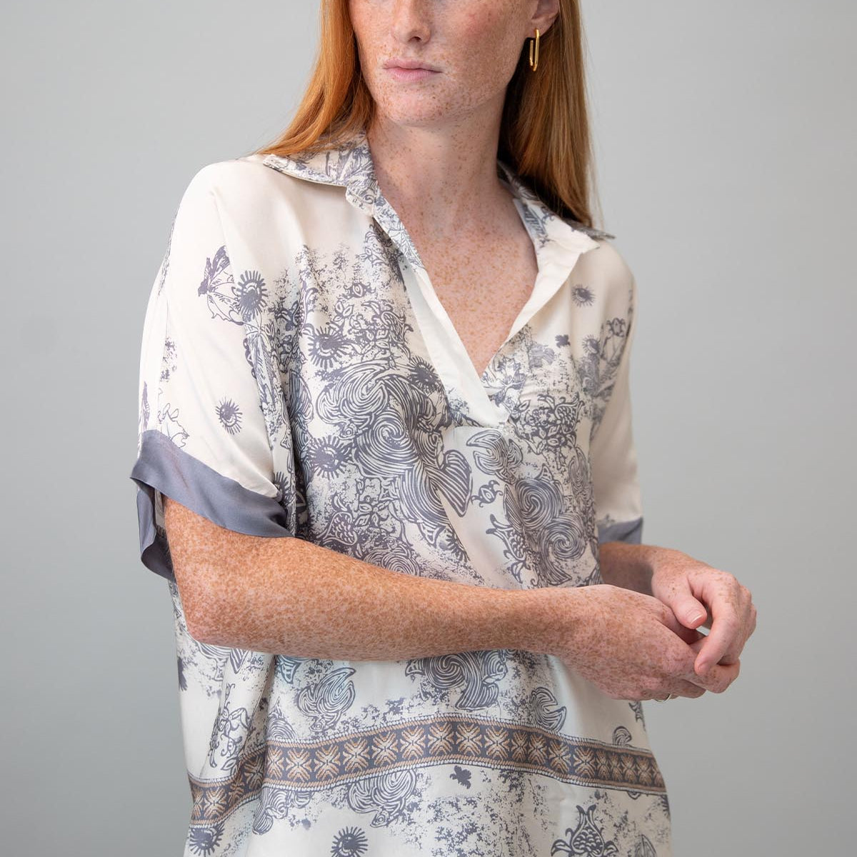 Dianna Sateen Pant Set