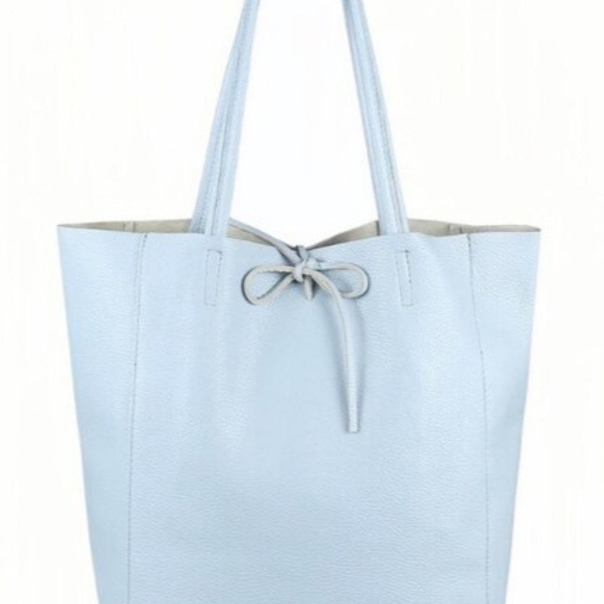 Leather Shoulder Tote Bag