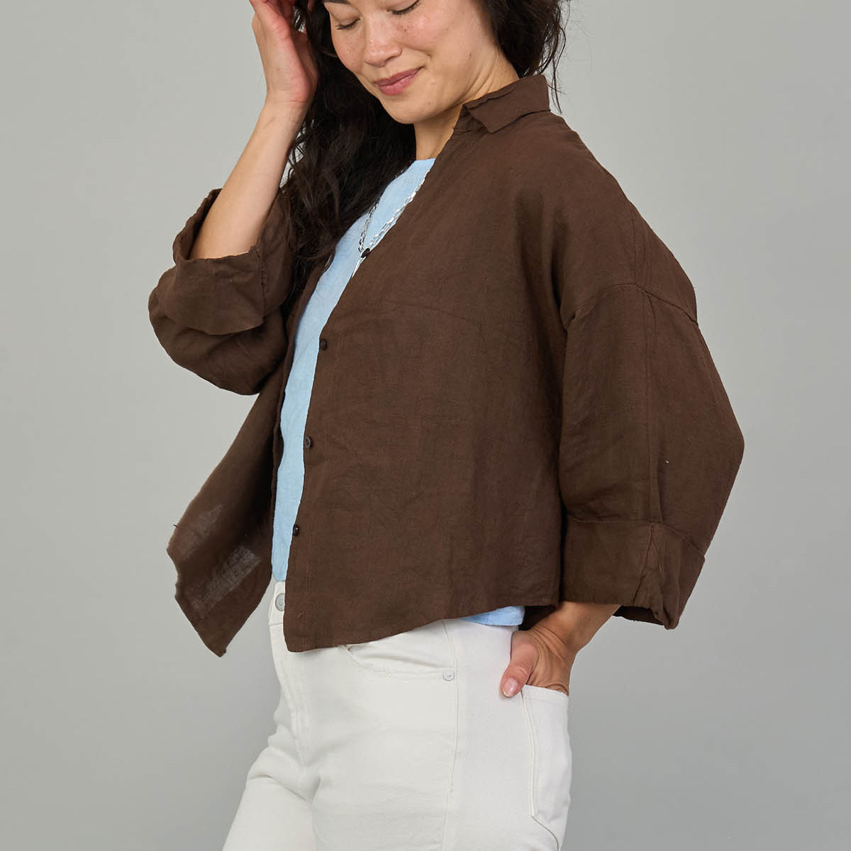 Rene Drop Shoulder Shirt