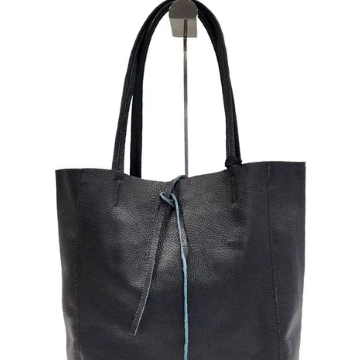 Leather Shoulder Tote Bag