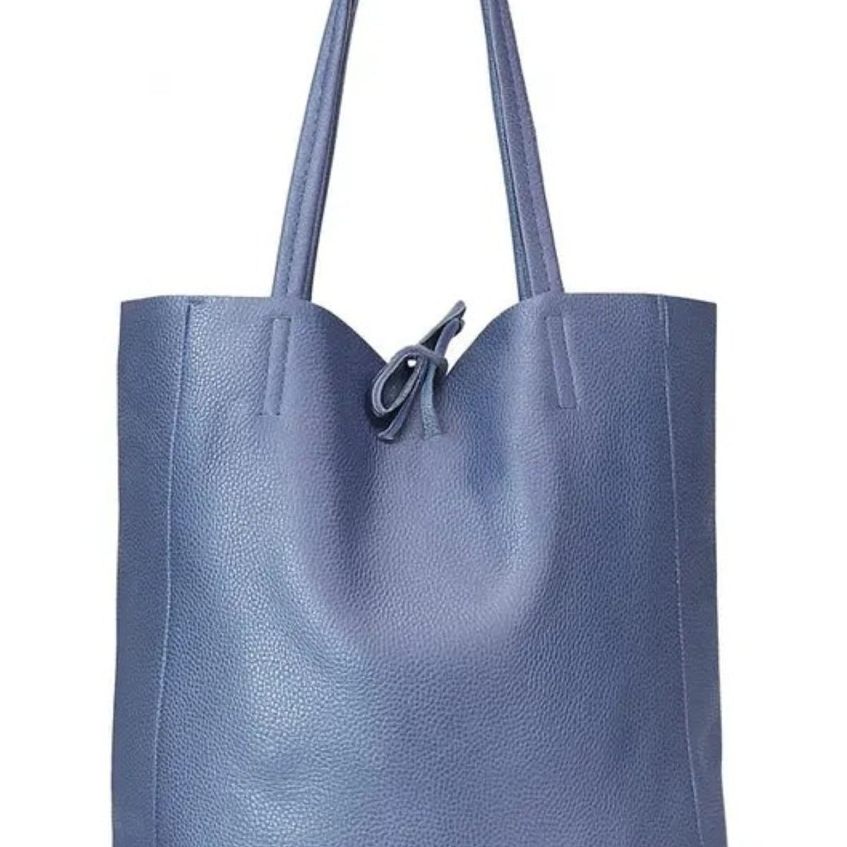 Leather Shoulder Tote Bag