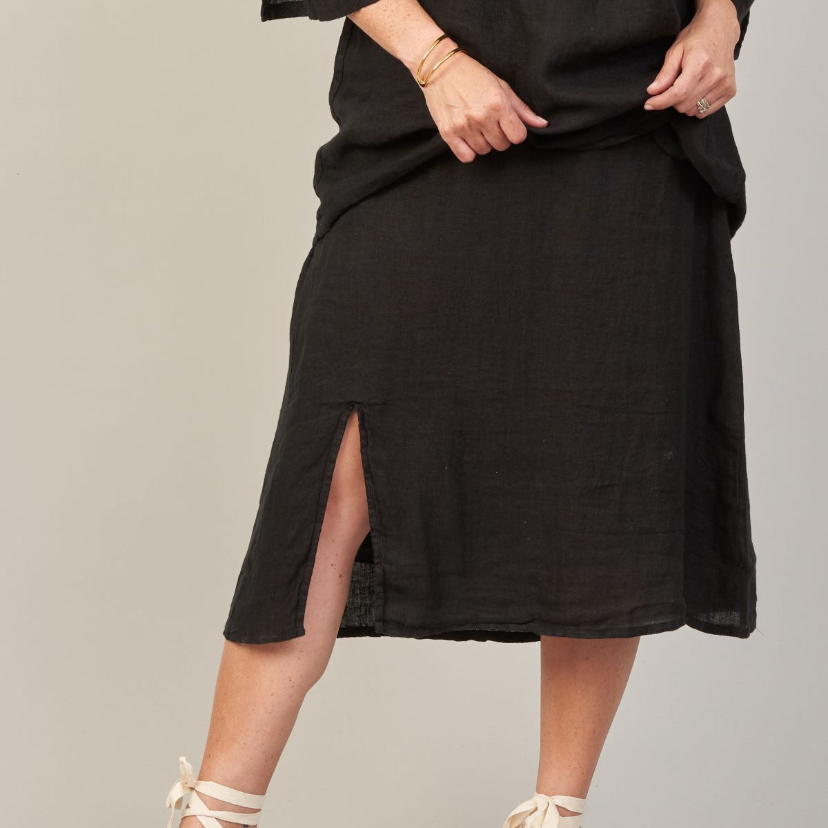 Hammam Linen Skirt