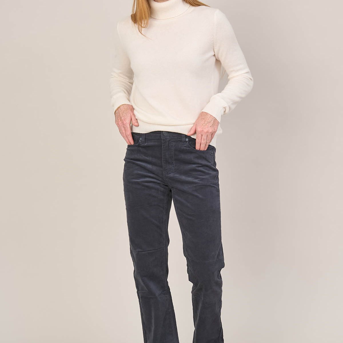 Straight Leg Corduroy Pant