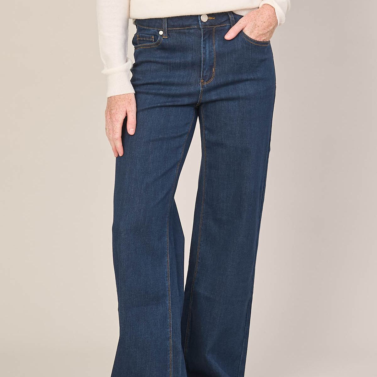 5 Pocket Wide Leg Denim